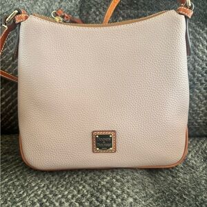 Dooney & Bourke pebble grain crossbody hobo bag.